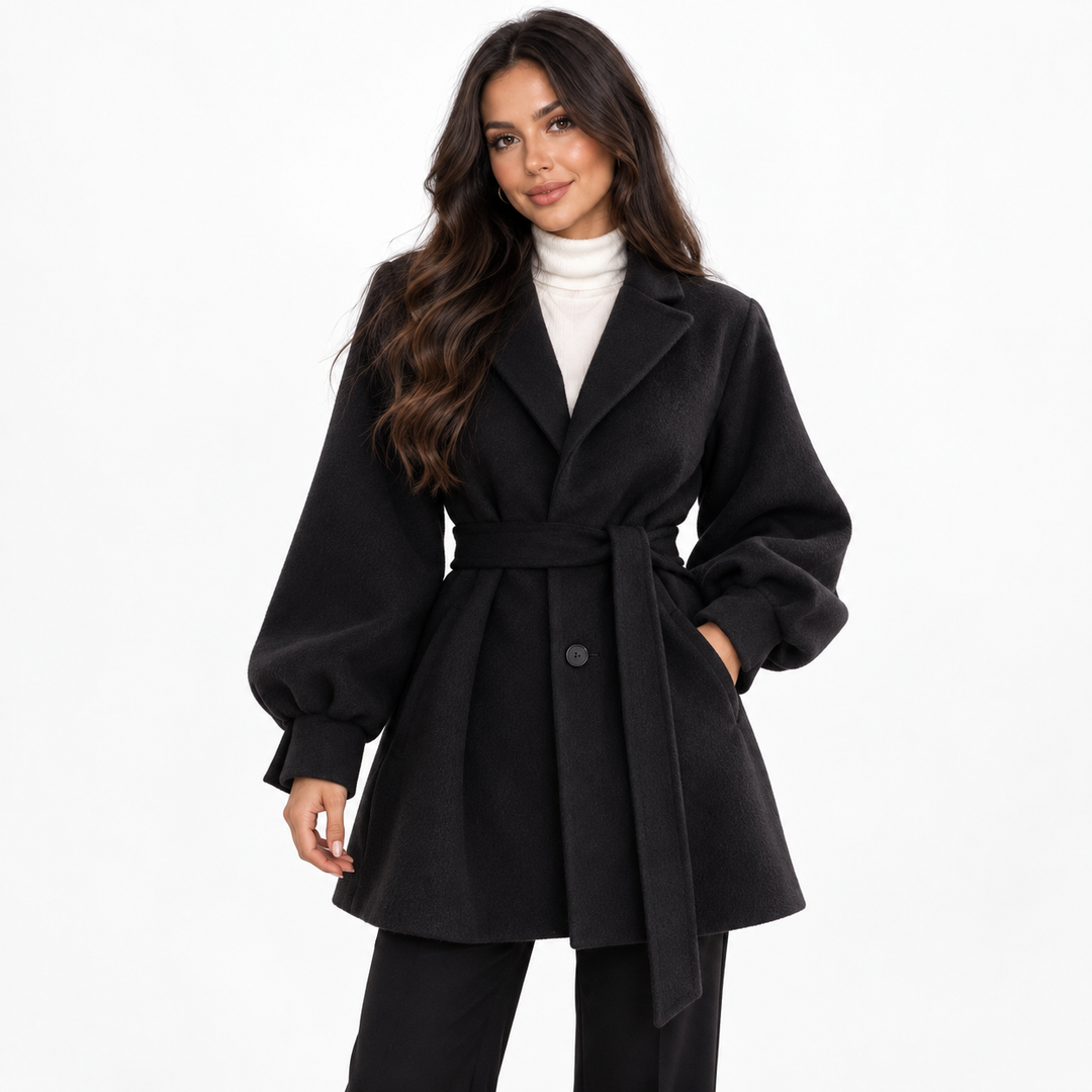 ANNETTE | MANTEAU CEINTURÉ