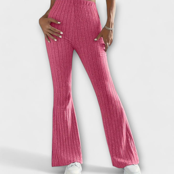 Jennifer - Pantalon évasé élégant