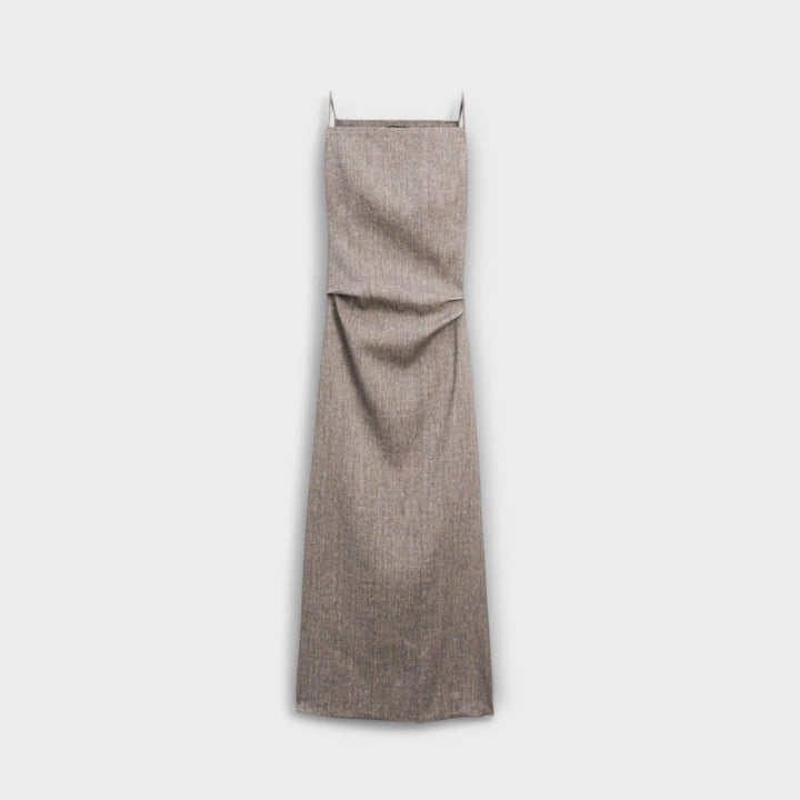 Clara | Robe maxi fluide en mélange de lin