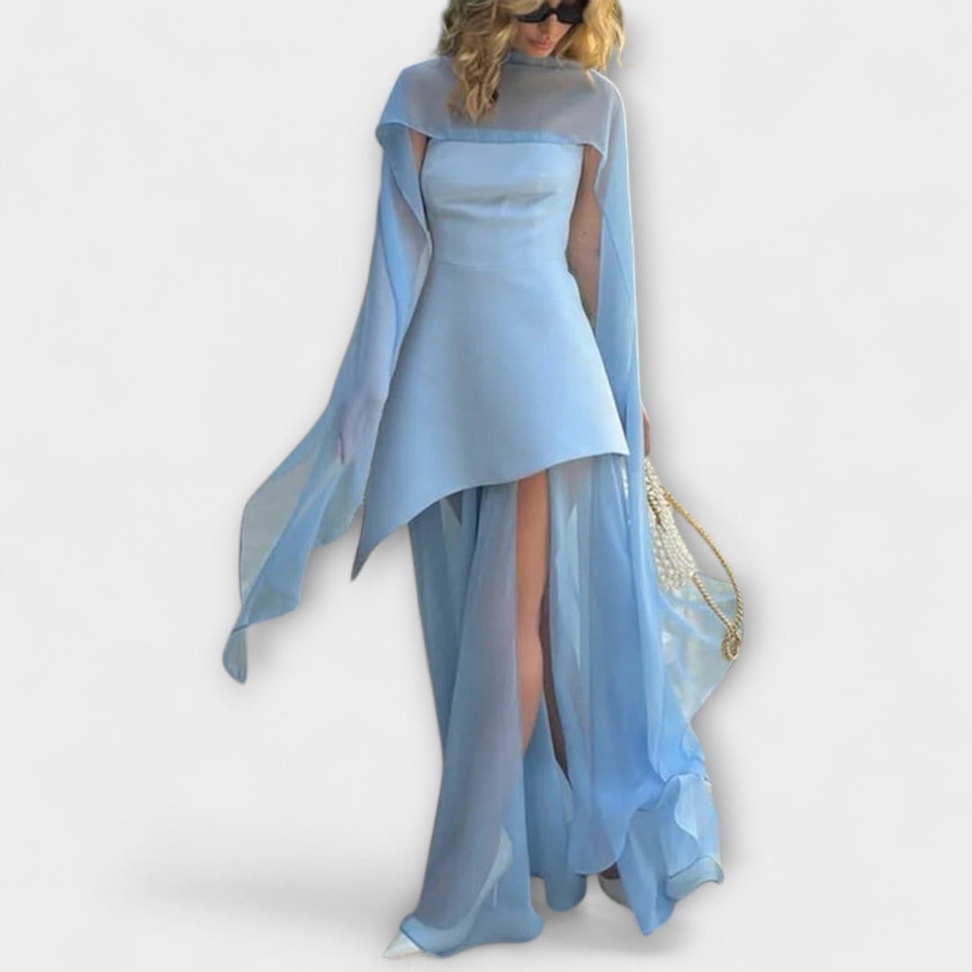 Goldie | Robe maxi en mousseline