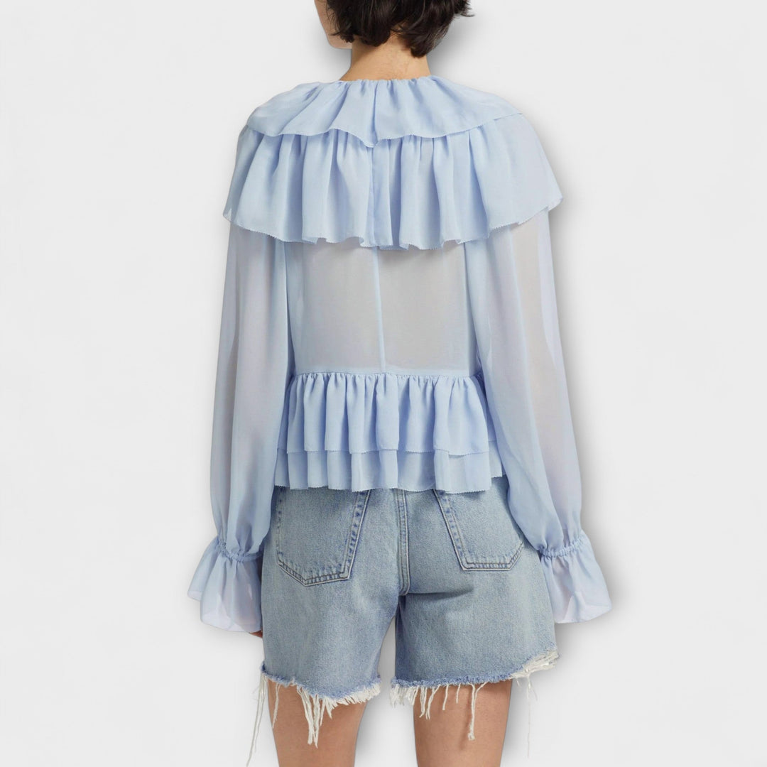 Martha - Chemise à volants Soraya