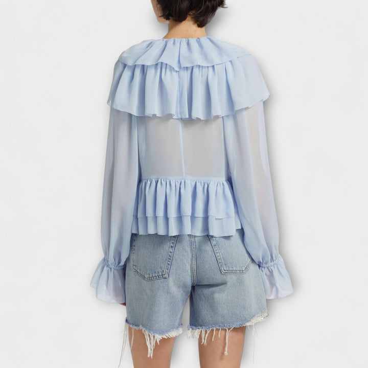 Martha - Chemise à volants Soraya