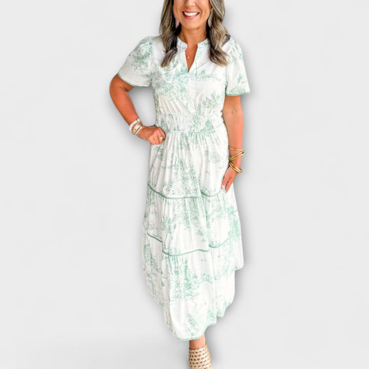 Eliza | Robe maxi toile intemporelle
