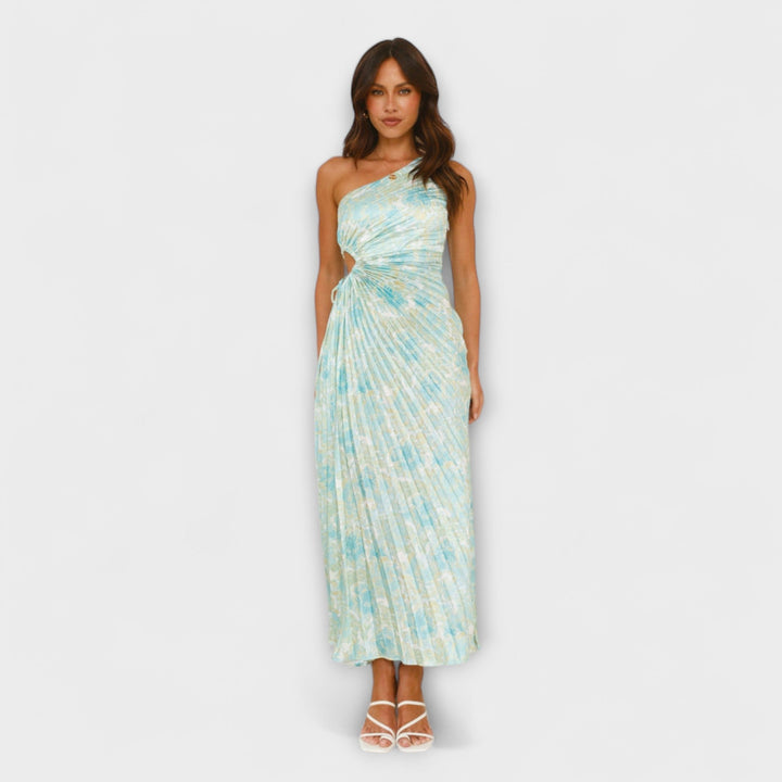 Sienna | Élégante robe maxi à découpes