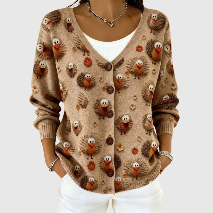 HEINI | CARDIGAN TRICOTÉ CONFORT