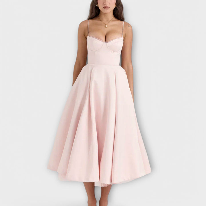 Mélie | Robe d'été légère à détail corset