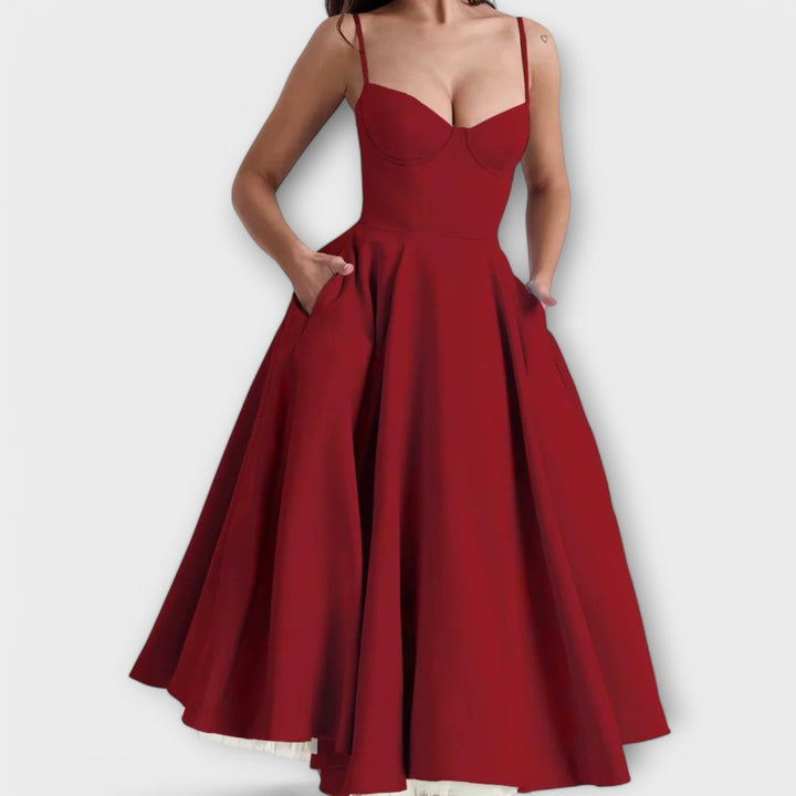 Mélie | Robe d'été légère à détail corset