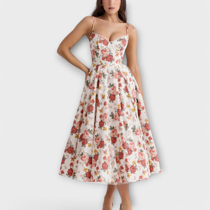 Mélie | Robe d'été légère à détail corset