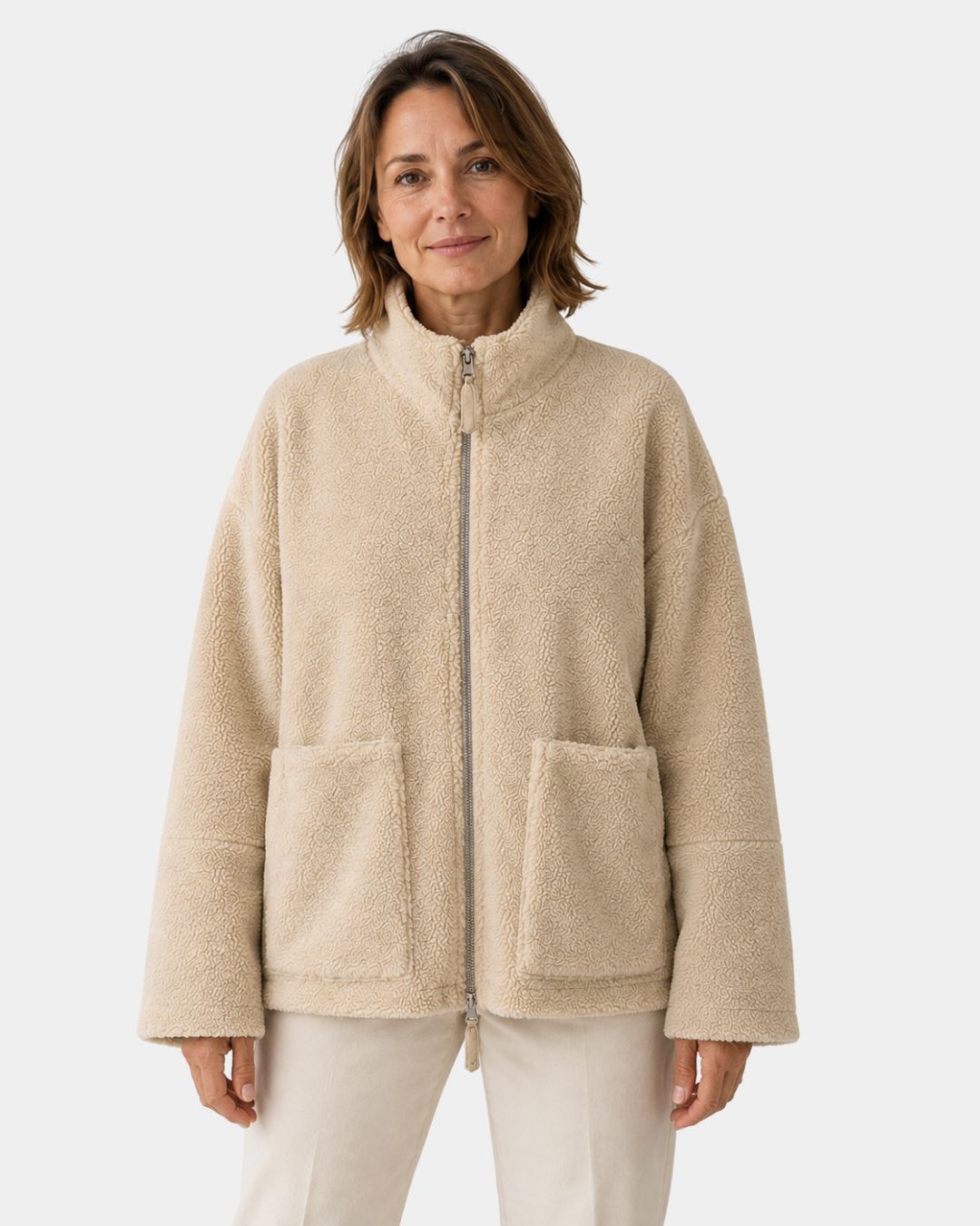 ALÉANNE | VESTE LAINE SYNTHÉTIQUE CHAUDE