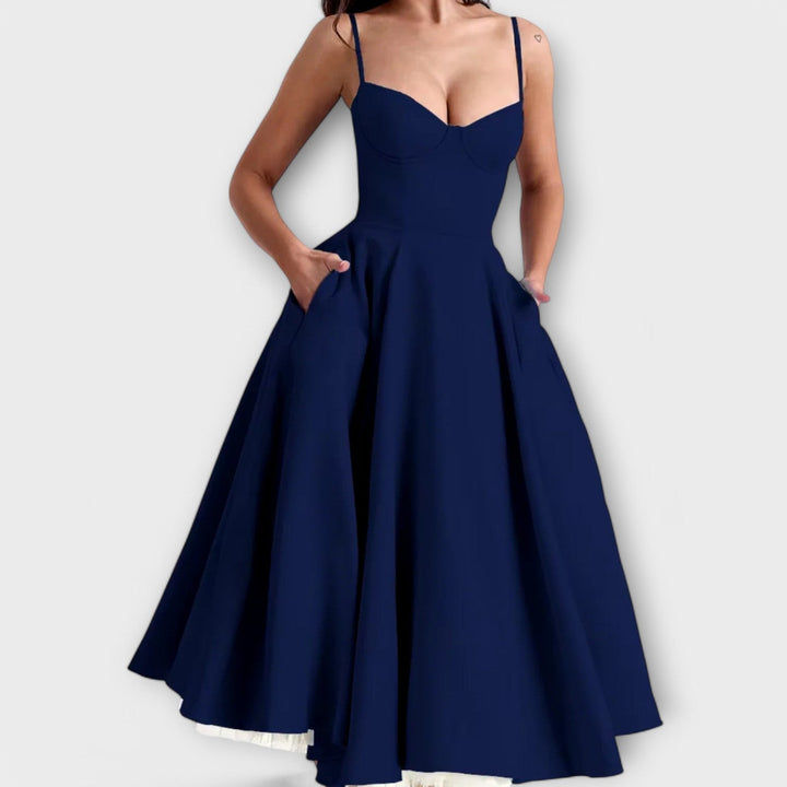Mélie | Robe d'été légère à détail corset