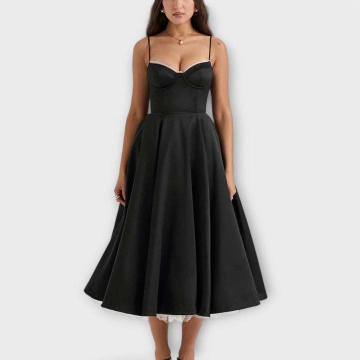 Mélie | Robe d'été légère à détail corset