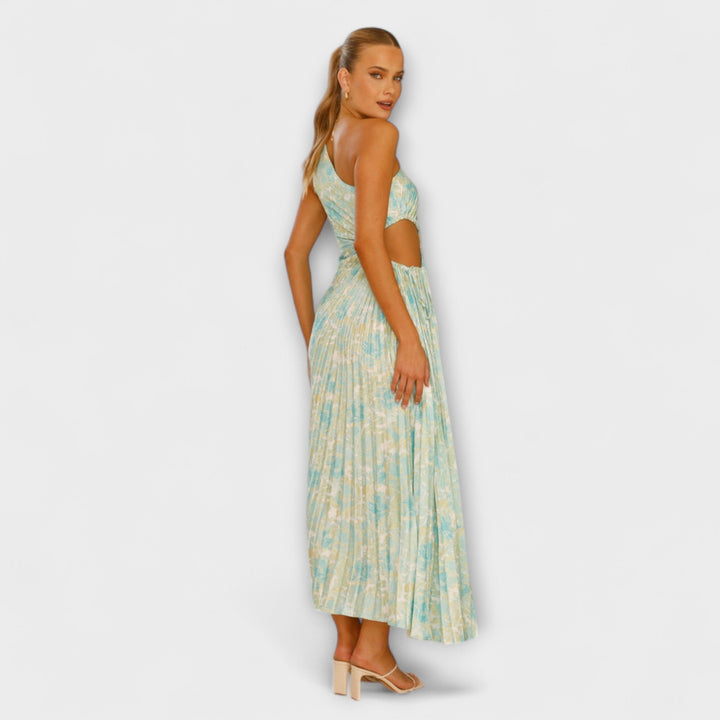 Sienna | Élégante robe maxi à découpes
