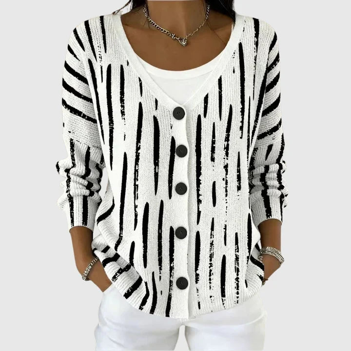 SUVI | CARDIGAN TRICOTÉ CONFORT
