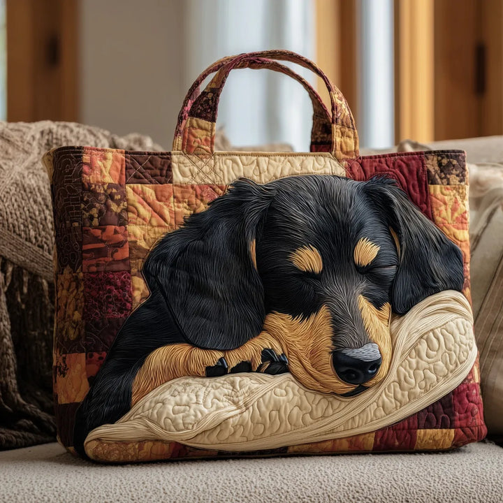 SAC MATELASSÉ | DACHSHUND