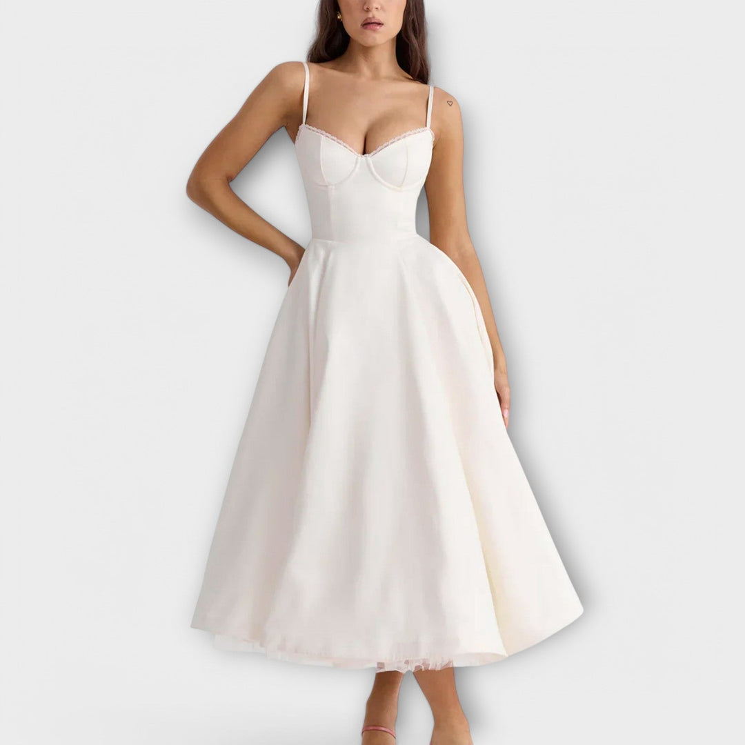 Mélie | Robe d'été légère à détail corset
