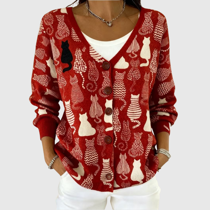 TALVI | CARDIGAN BOUTONNÉ CONFORT