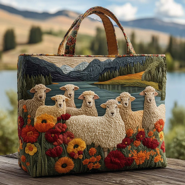 SAC MATELASSÉ | SHEEP BY THE LAKE