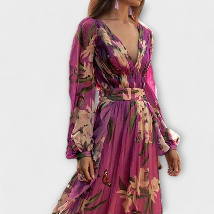 Robe maxi élégante haut de gamme