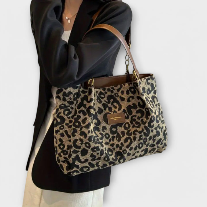 Emilia | Tote léopard