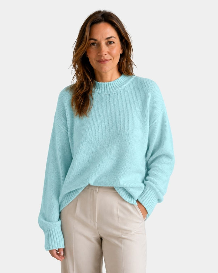 MAE | PULL COL ROND MANCHES BOUFFANTES