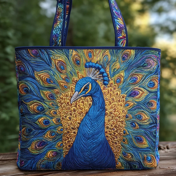SAC MATELASSÉ | ROYAL PEACOCK