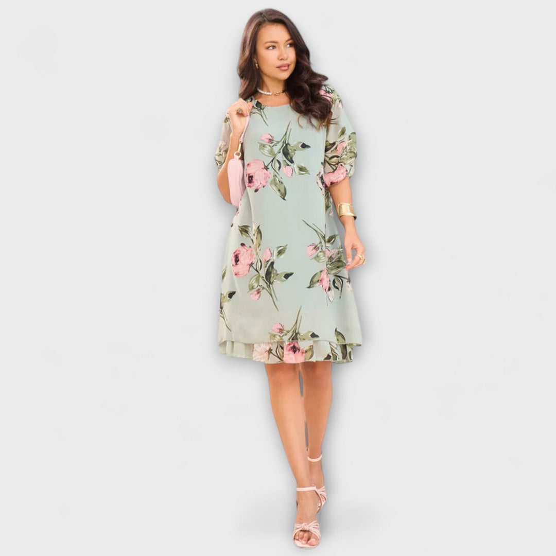 Melin | Élégante robe en mousseline