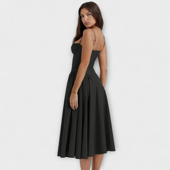 Rosalie - Robe corset raffinée sans manches