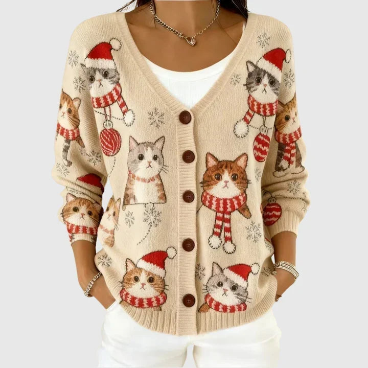 IIDA | CARDIGAN BOUTONNÉ CONFORT