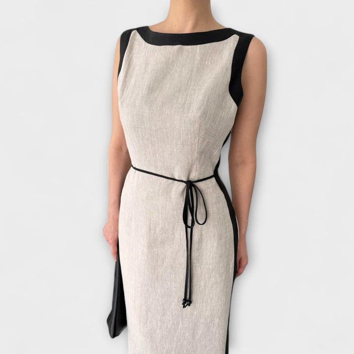 Irene - Robe chic sans manches