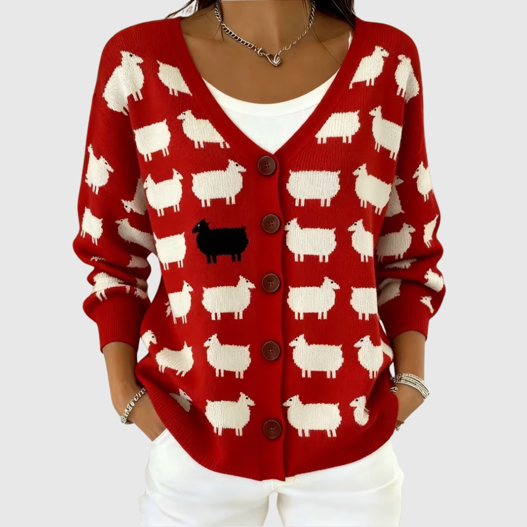 HANNELE | CARDIGAN BOUTONNÉ CONFORT