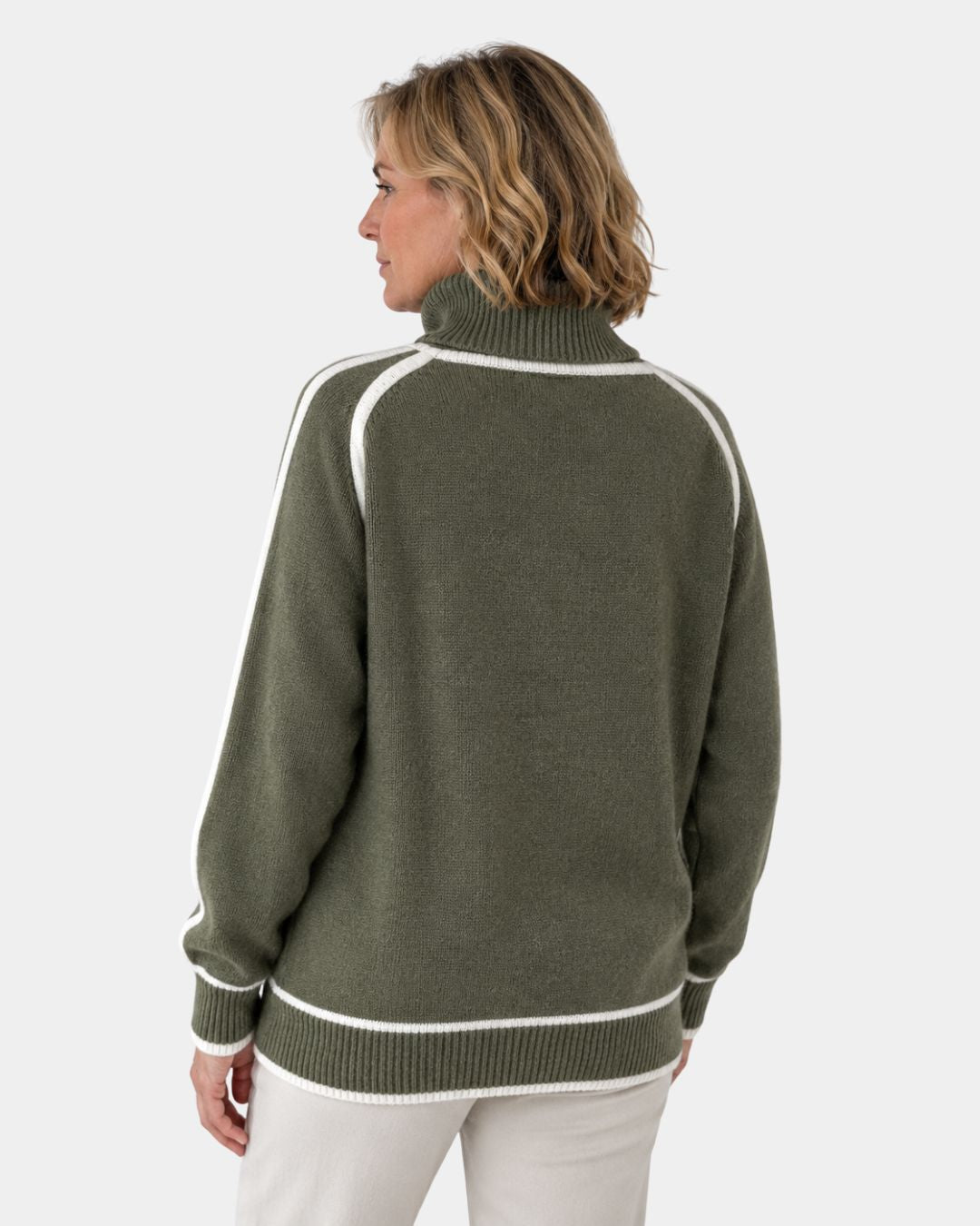 KAYLEE | PULL COL MONTANT ÉLÉGANT