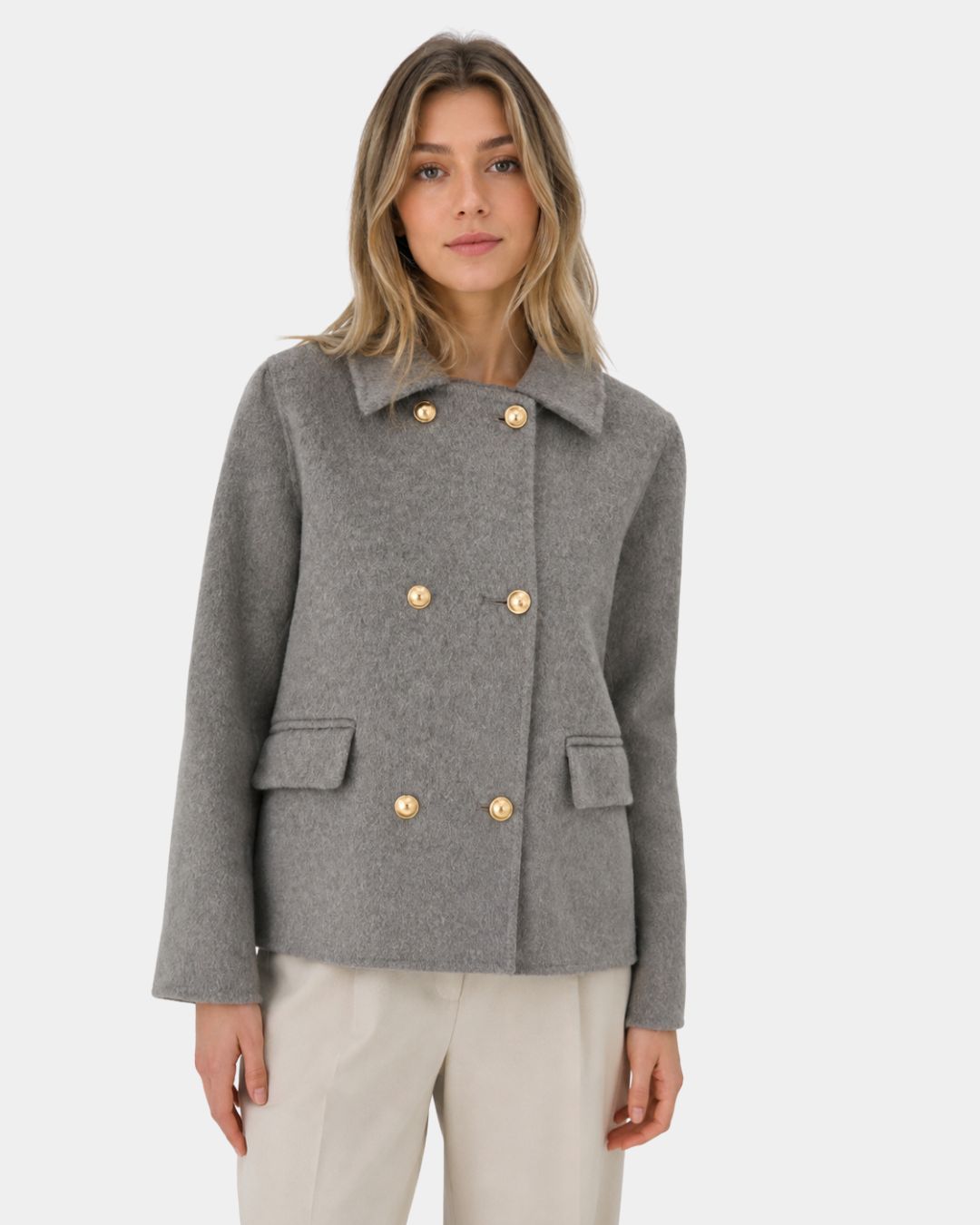 MÉLISYA | MANTEAU ÉLÉGANT À COL