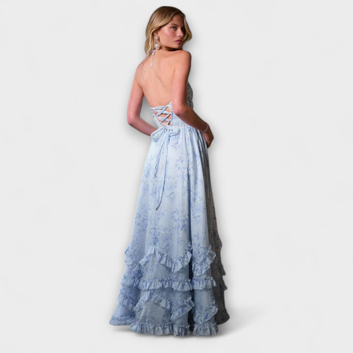 Luzie | Robe longue fluide chic