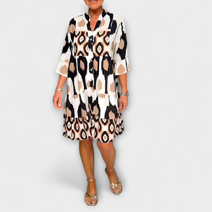 Lavira - Chic robe midi