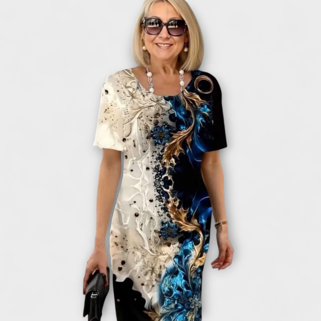 Barbara - Robe brise de fleurs d'été