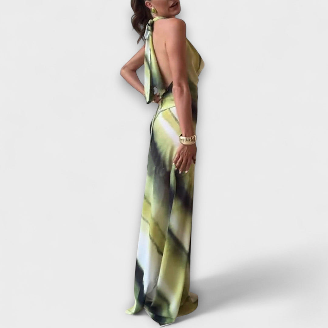 Robe maxi tie-dye dégradé classique