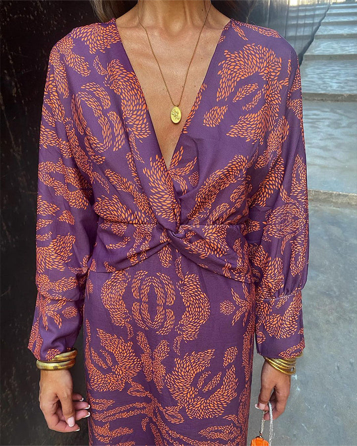 Sabrina - Robe midi élégante