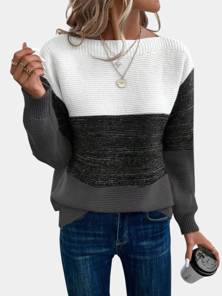 SERENA | PULL DÉGRADÉ DOUX COUPE CONFORTABLE