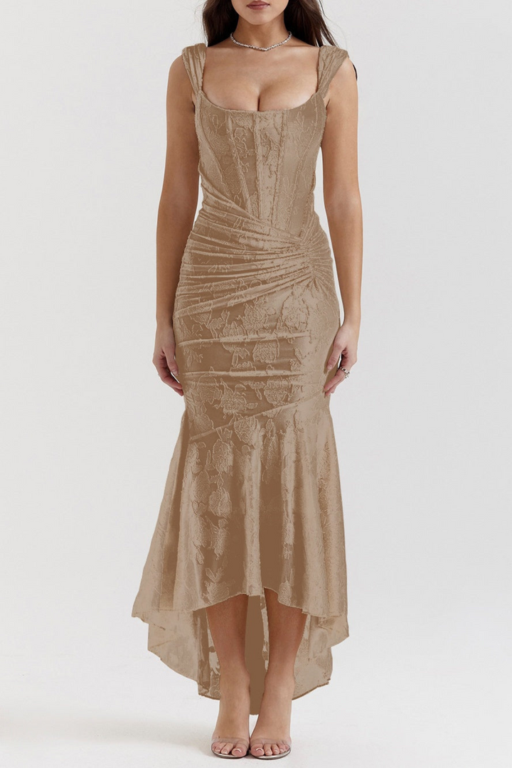 Alexandra | Élégante robe à jupe asymétrique