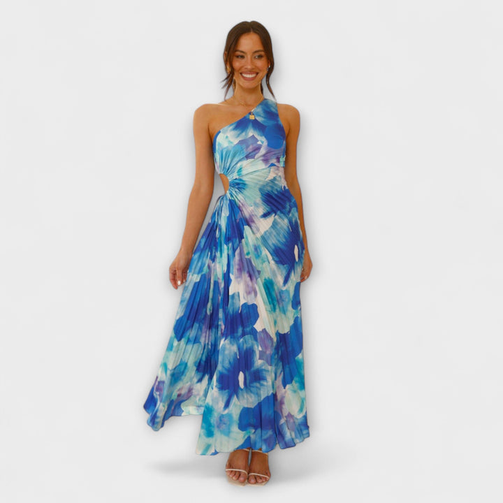 Sienna | Élégante robe maxi à découpes