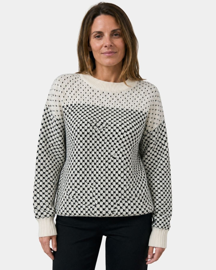 RACHAEL | PULL COL ROND COLOR BLOCK