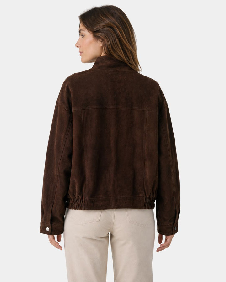 CLÉORIA | VESTE COURTE FERMETURE ET POCHES