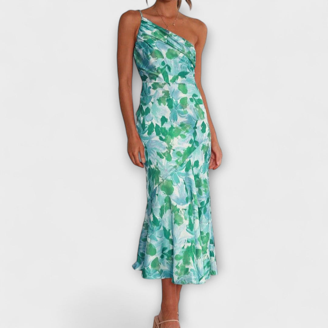 Tabea - Robe asymétrique à imprimé fleuri