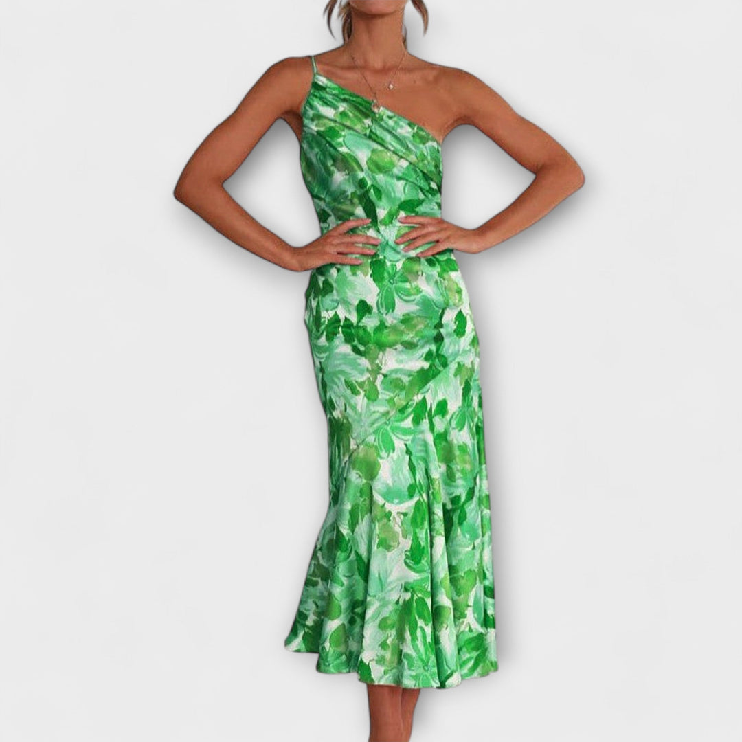 Tabea - Robe asymétrique à imprimé fleuri