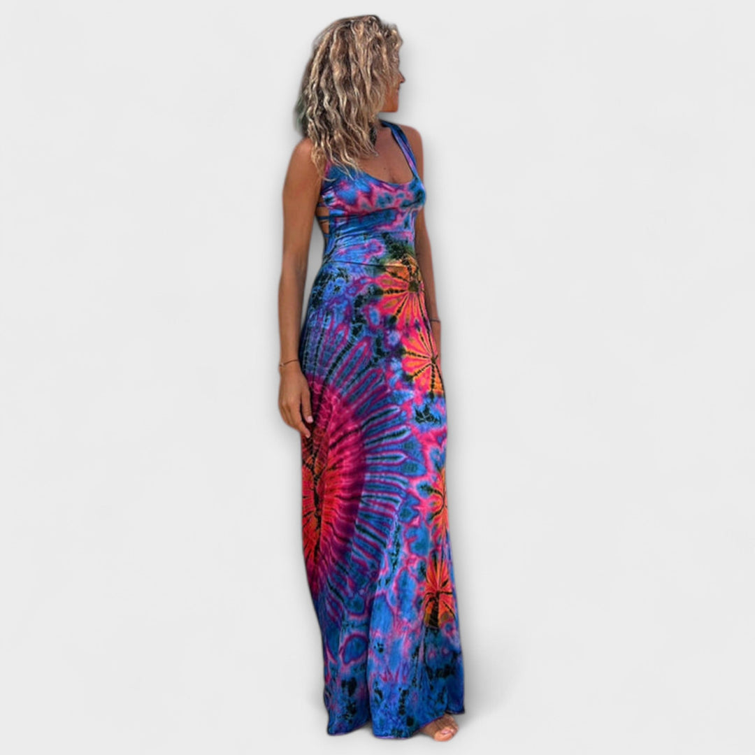 Ronja | Robe maxi à imprimé tie-dye La Bamba