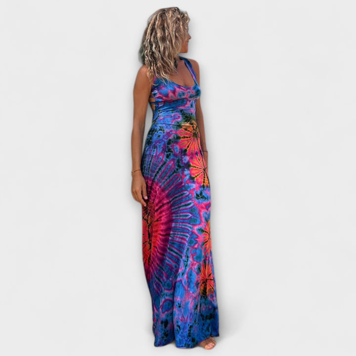 Ronja | Robe maxi à imprimé tie-dye La Bamba