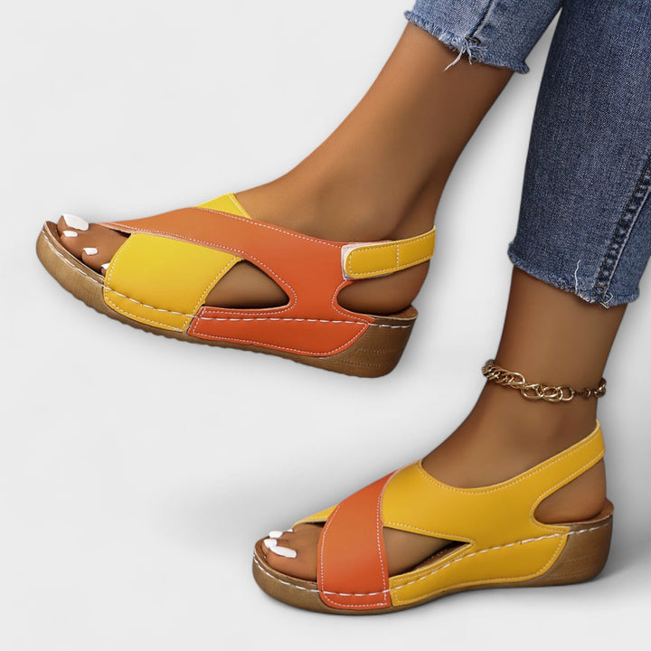 Aby - Sandales de randonnée orthopédiques respirantes pour femme