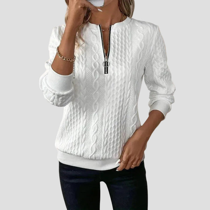PAGONA | CARDIGAN ZIPPÉ EN TRICOT