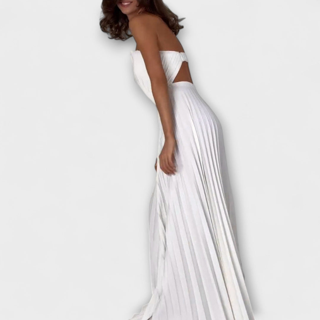 Athena | Robe plissée chic