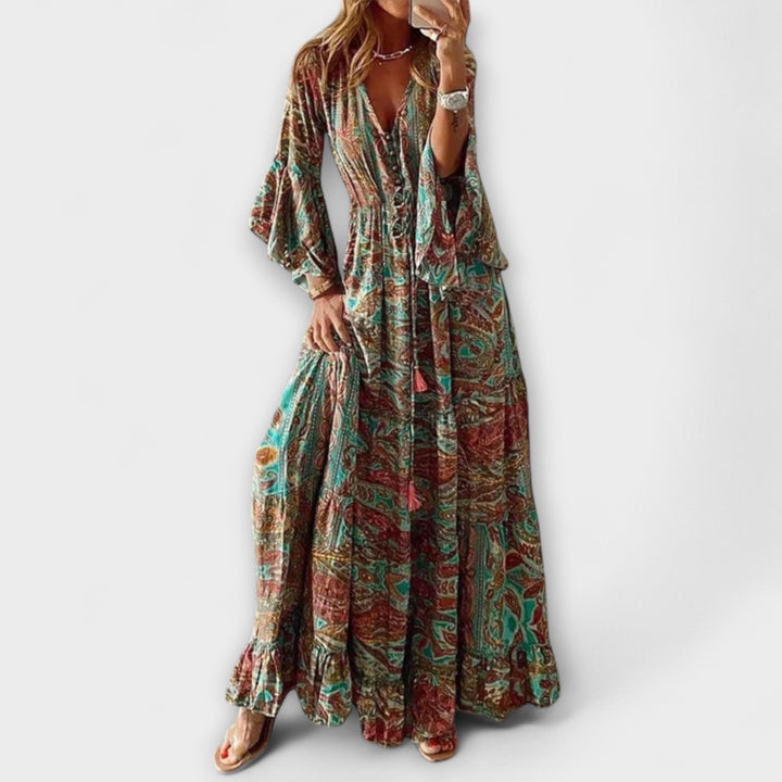 Renatilen | Robe imprimée pour femme
